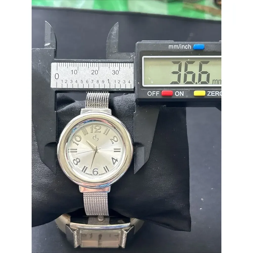 DB Silver Tone Women’s Cuff Watch